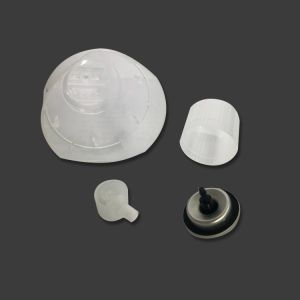 China High Strength Oxygen Bottle Aerosol Can Caps With Mask Nozzle on sale