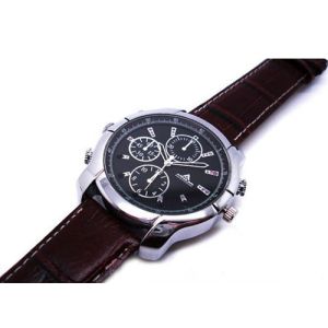 Full HD 12 Mega Pix Night Vision Watch Real Time Small Hidden Spy Cameras