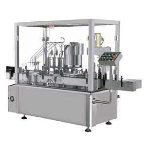 Automated Liquid Bottle Filling Equipment Capacity 40 Bottles Per Minute