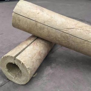 Cheap CE Certified Fire-Resistant Hydrophobic Rock Wool Insulation Pipes Made in China Different Sizes Glass Fiber Material for sale