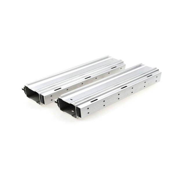T4 6063 Aluminum Extrusion Parts CNC Aluminum Profile Customizable For