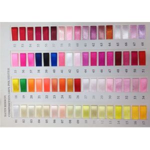 Double Single Faced Environmentally Friendly Ribbon Customized Size