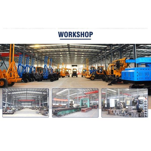 150m Depth Pneumatic Water Well Rotary Drilling Machine