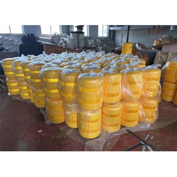 Highway Roller Barrier Anti Crash Eva Material Roller Guardrail