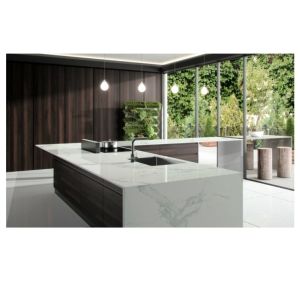 Cheap White Sintered Stone Table Top Slabs in Modern Design Style for Hotel Villa Lobby for sale