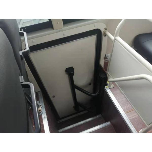 RHD / LHD Used Coach Bus 2+3layout 60seats With Bumper Plate Spring Suspension Yutong ZK6112D