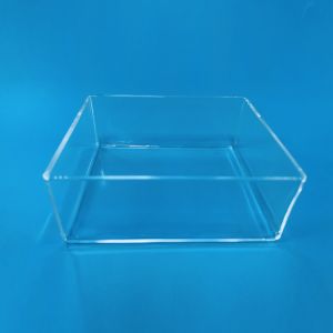 High Purity Quartz Wafer Cleaning Tank Low Hydroxyl High Temperature Resistance