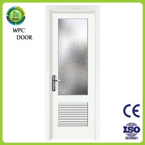 Cheap Customizable and Maintenance-Free WPC Glass Door for Any Residential or Commercial Space for sale
