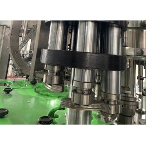 Full Automatic Glass Bottle Beer Washing Filling Capping Machine With Crown Cap