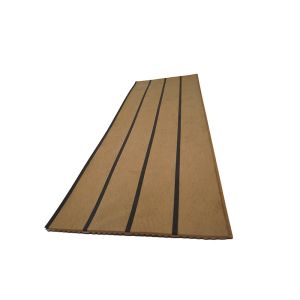 Cheap Modern Design Versatile PVC Decking Floor Teak and Grey for on Boating Equipment for sale