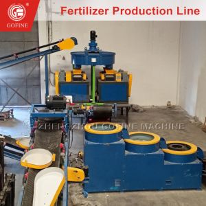 Gypsum Powder Granulation Line with 3-5T/H Capacity for Dry Granulation and 2