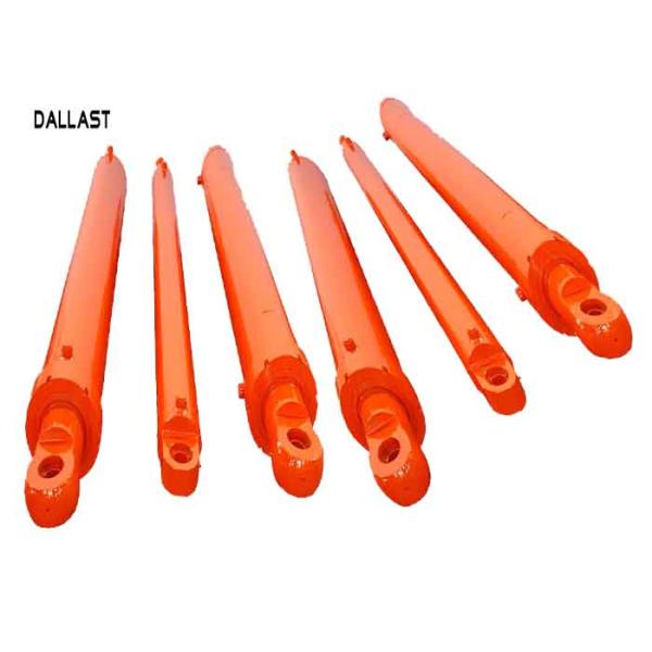 Small Piston Long Stroke Hydraulic Ram Chrome Rod Double Acting for Construction