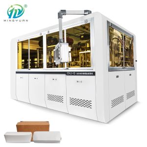High Efficiency Disposable PE Coated Paper Paper Box Making Machine