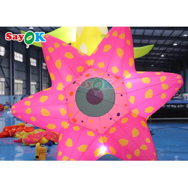 Oxford Cloth Inflatable Flower Led Inflatable Party Flower Wedding Decoration