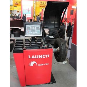 Durable Auto Workshop Equipment , 40'' 3D Sensor Wheel Balance Machine With LED