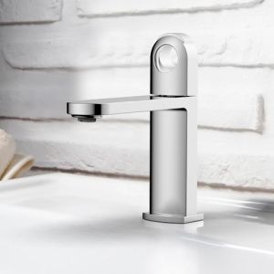 Push Activated Bathroom Basin Faucet With Innovative Design And Luxury