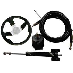 China Diesel Engine Marine Steering Kit Up To 150HP Two Tubes In Length Of 8 Meters on sale