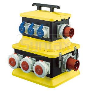 Syntax MZ12 Temporary Power Distribution Box IP67 Plastic 32A 308*238*277mm