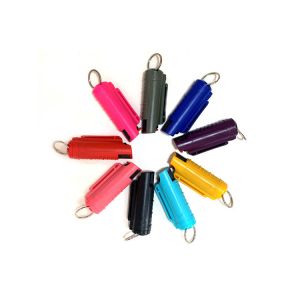 China Max Strength 12ft Key Chain Pepper Spray For Women Self Defense on sale