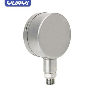 Digital Pressure Gauge With Pressure Relief Valve Stainless Steel Case For Gas