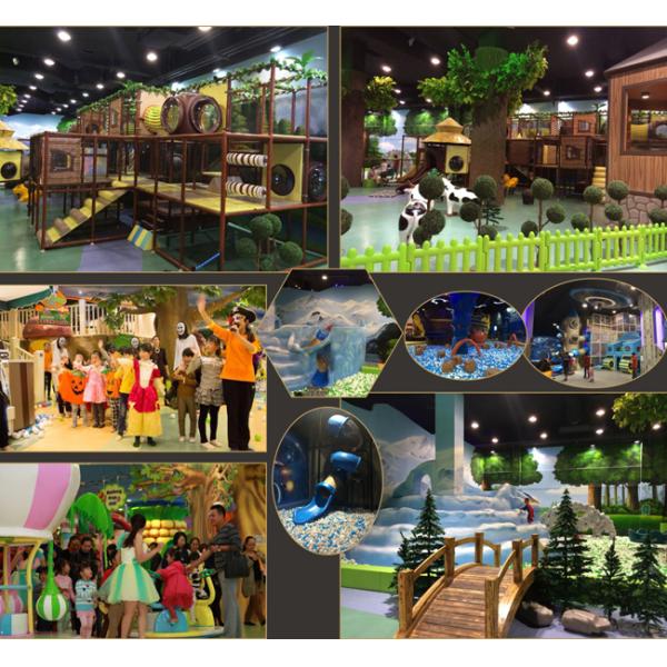 Day Care Centre Indoor Jungle Gym , Indoor Preschool Playground Equipment For Kids Customized
