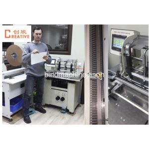 Calendar and notebook ring wire binding machine DCA520 with hanger part