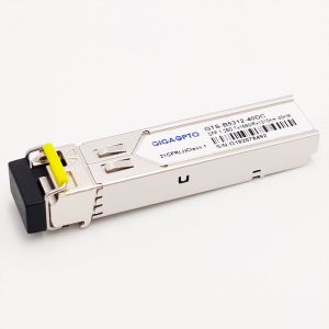 1000BASE-BX 1.25G BiDi SFP Transceiver 40km TX1550nm/RX1310nm LC SMF DOM Module