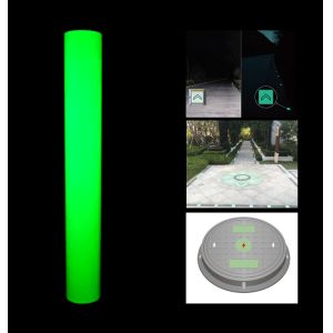 Printable Glow In The Dark Vinyl Sheets Photoluminescent OEM