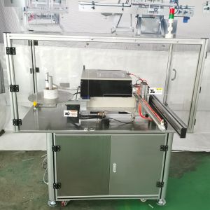 300dpi 110mm Paper Printer Label Applicator Machine Online Printing