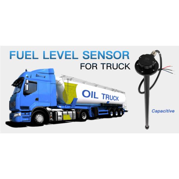 Rs232 18mm Gps Fuel Sensor For Truck Tank Accuracy Cuttable Fleet Management