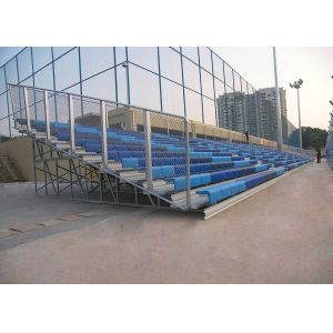 Durable Outdoor Temporary Grandstand with Fixed Angle Frame Low Maintenance