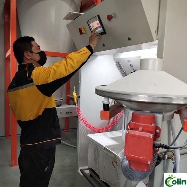 PP Powder Coating Booths Electrostatic Powder Spraying Chamber