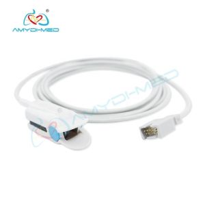 OEM DB9 7 Pin Reusable Spo2 Sensor Masimo Oximax Redical Ear Probe Pulse