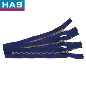 Auto Lock Metal Zippers 4YG Clothes Zipper Customizable Closed End