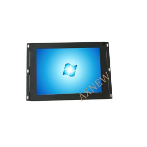 Rack Mount 8 inch Resistive Touch Monitor AV / HDMI Inputs with USB