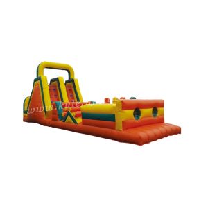 Orange - Toned Inflatable: Obstacle Adventure Journey Colorful Realm