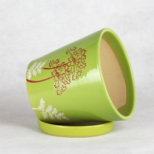 Small Round Ceramic Pots In Small Size A Stylish For Plants