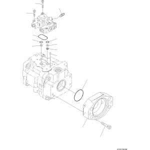 708-1T-00552 708-1T-01552 708-1T-04150 For Komatsu Bulldozer D39EX-22 D39PX-22