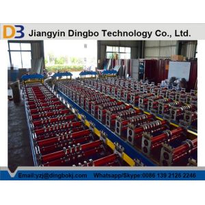 Metal Adjustable Seamless Gutter Machines For Construction Material