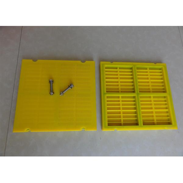 Quality 610mmx305mmx45mm Polyurethane Screen Panel Coal Washing And Tailiing Dewatering wholesale