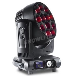 12x40 W Rgbw LED Moving Head Light 4 In1 Zoom Wash Moving Head For Cocnert