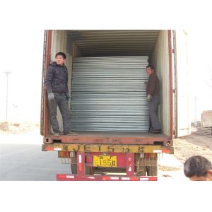 Anti Rust Temporary Fence Panels Galvanized Construction Fencing Removable