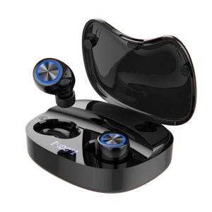 FCC BQB Bluetooth Stereo Earbuds , 2000mAh Tws Wireless Earbuds For Android