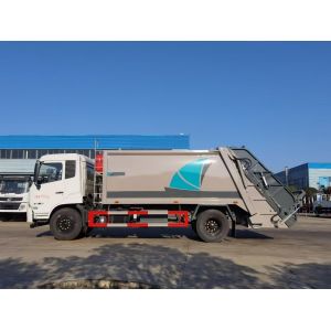 15 Ton Household Waste Compaction Vehicle Design HOWO Compactor Garage Truck