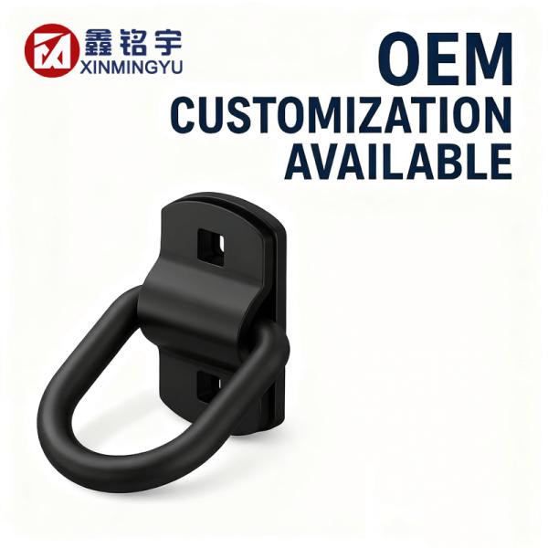 Quality 1/2" Heavy Duty Bolt-On D Ring Tie Down Anchor with Factory Direct OEM Customization wholesale