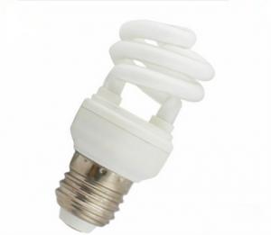 China 5W E27 Half Spiral Compact Fluorescent Lamp on sale