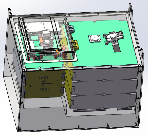 Forklift Lithium Iron Phosphate Battery Pack With Remote Control 51.2V450Ah