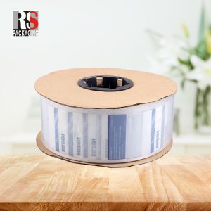 Color Printing LDPE Plastic Packaging Bag On A Roll With Perforated Fan Folded