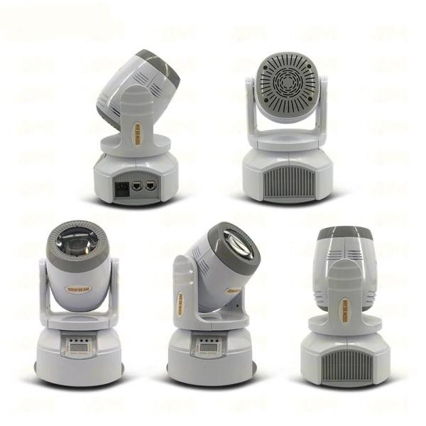 Lighting and Circuitry Design 80 RGBW LED Spot Beam Gobo Moving Head Light for