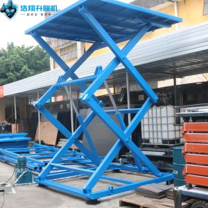 Modern Latest Custom-Made Outdoor Manganese Steel Fixed Scissor Lift Platform